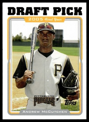 2005 Topps Updates & Highlights Andrew McCutchen RC #UH329