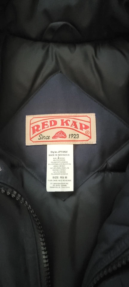 FedEx Unisex Navy Blue Winter Soft Shell Heavy Duty Jacket Sz Med REG - Image 4 of 4