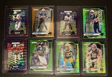 2024 Prizm Rookies & Draft Picks Football 8 Card Lot Travis Legette Ward Brooks