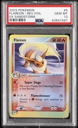 Flareon 5/100 EX Sandstorm Reverse Holo
