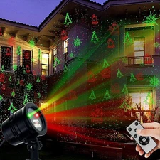 Christmas Laser Lights, Projector Lights Landscape Spotlight Red 