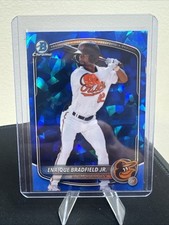 2025 Bowman Draft Sapphire #BDC-198 Enrique Bradfield Jr. 🔥 Baltimore Orioles