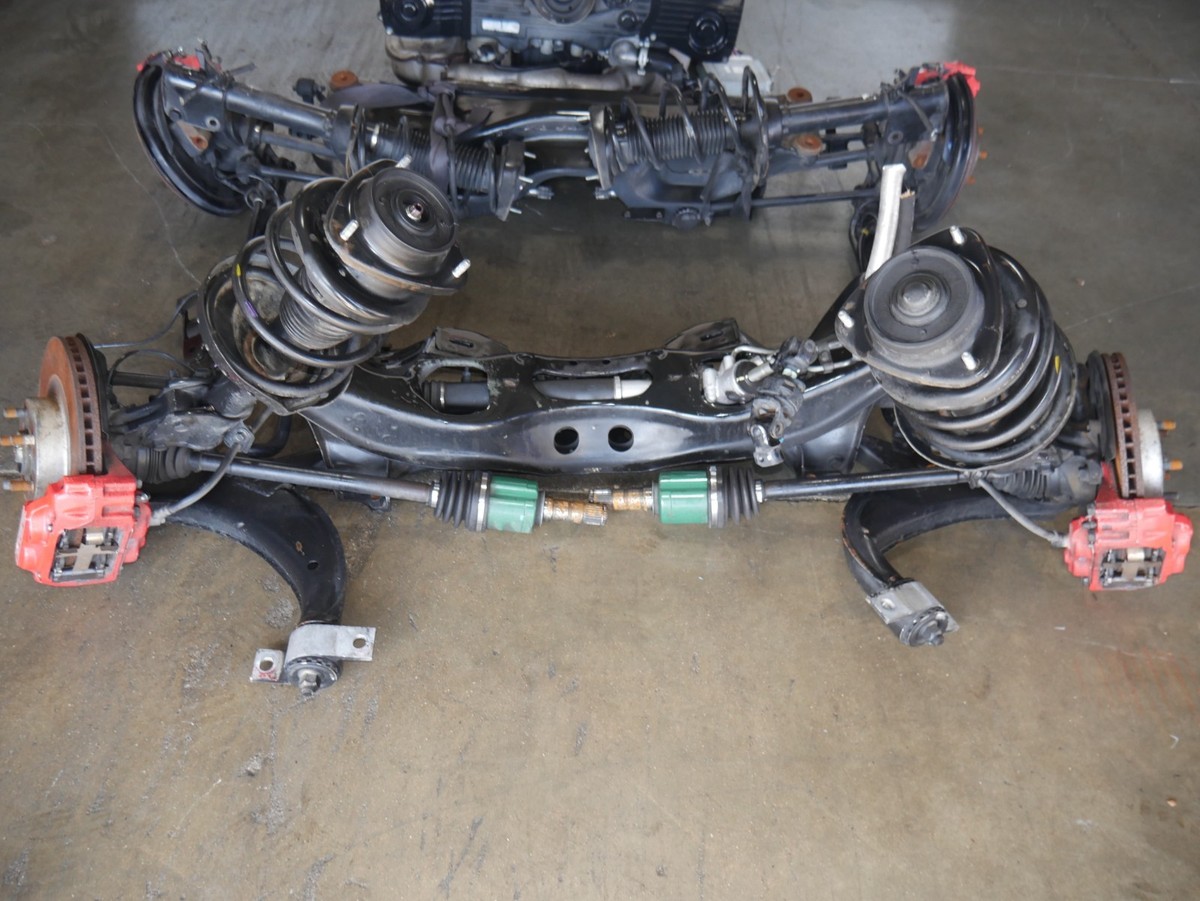06-07 SUBARU WRX EJ205 5 SPEED TRANSMISSION 4POT 2POT BRAKES