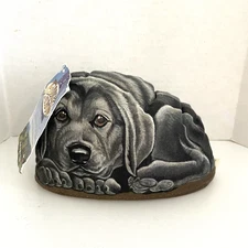 Fiddler's Elbow Black Labrador Pupperweight Paperweight Weighted Door Stop NEW