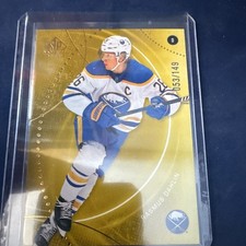 Upper Deck 2025-26 SP Game Used - Rasmus Dahlin #54 Gold /149 Sabres