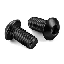 Durable 1/4-20 x 1/2" Button Head Socket Screws - Grade 10.9 Alloy Steel, 50 PCS