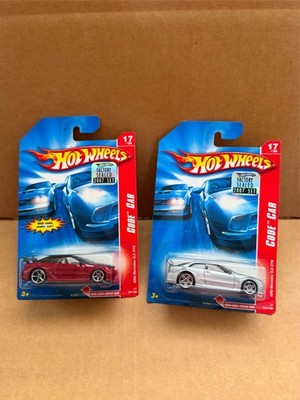 Hot Wheels Code Car AMG-Mercedes CLK DTM Red & Silver Factory Sealed Lot of 2 N8