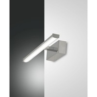 LED Bad-Wandleuchte / Spiegelleuchte Nala, IP44, 30Cm, 6W 3000K 700Lm, Chrom
