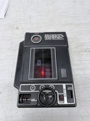 Vintage TOMY Digital Derby Auto Raceway Game - Tested & Working!