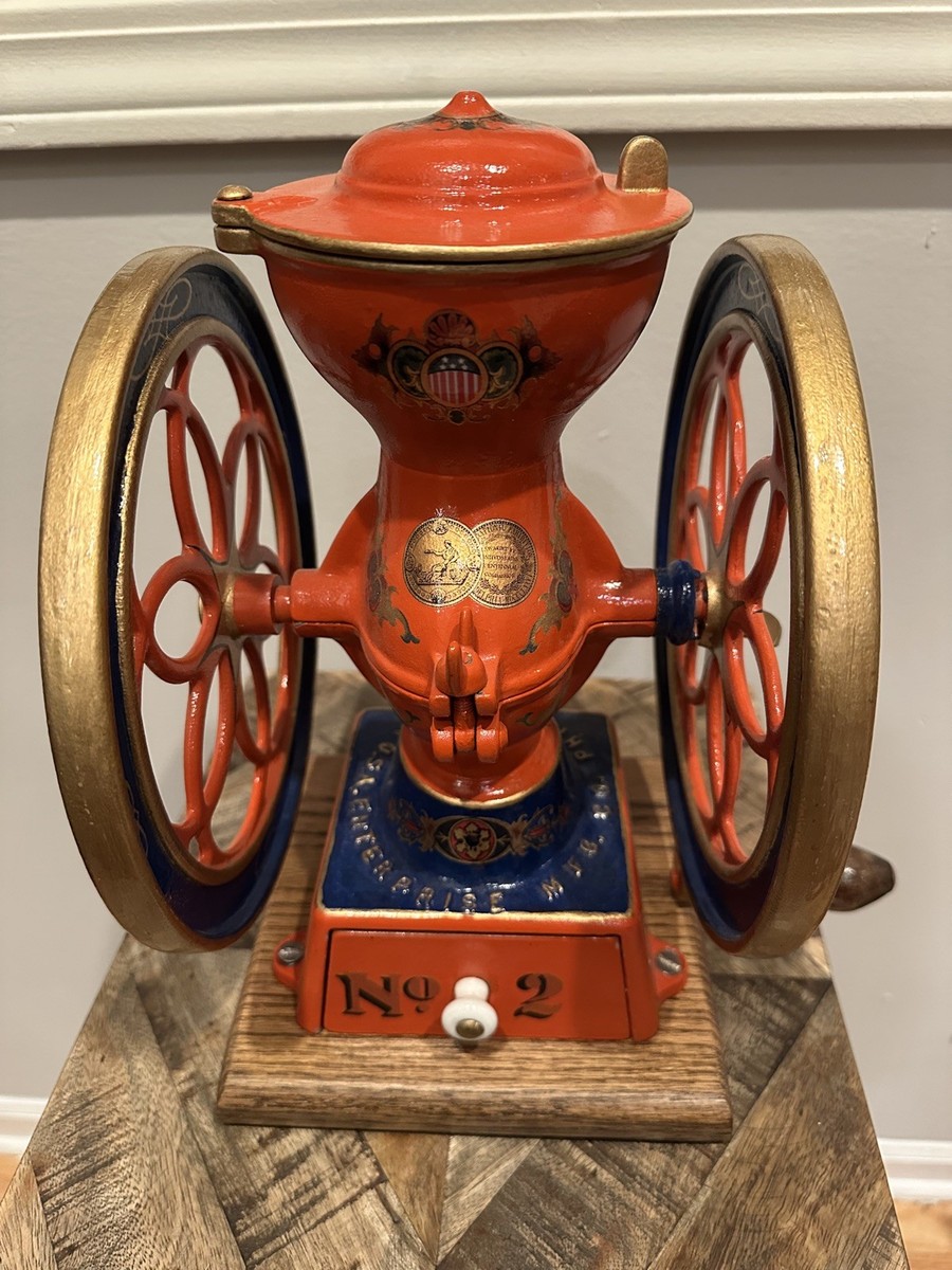 Restored Antique Enterprise No. 2 Coffee Mill Grinder | eBay