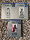STAR WARS New Hope + Empire Strikes Back + Return of Jedi Disney 100 3 steelbook