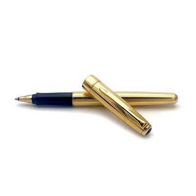 Parker Sonnet Cascade Gold Rollerball Pen France 1994 PK90SONRB