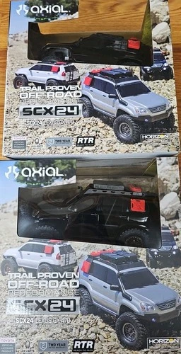 Axial SCX24 Lexus GX 470 1/24 4WD RTR Scale Mini Crawler Black AXI1532T3