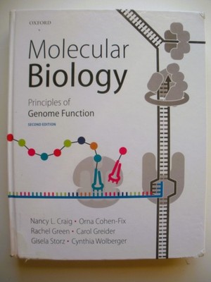 Molecular Biology : Principles of Genome Function (2014, Hardcover) Acceptable