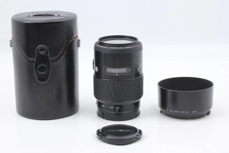 [Top MINT in Case] Minolta AF 100-300mm F/4.5-5.6 Zoom Lens Sony A Mount JAPAN - Image 2 of 4