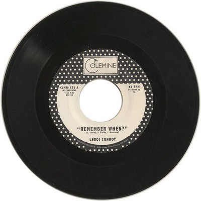 Leroi Conroy - Remember When [New 7'' Vinyl]