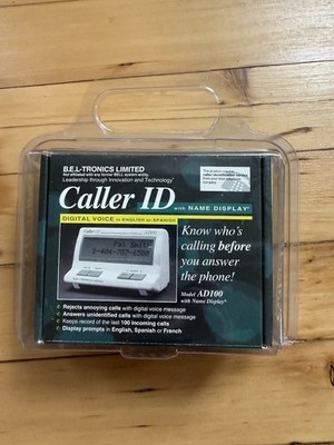 BELTRONICS AD100 Caller ID Digital Voice CALL REJECT New