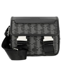 Lacoste The Blend - UmhäNgetasche 21.5 Cm (Monogram Noir Gris)