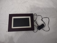 Coby DP-937 Digital Photo Frame GUC with AC Adapter and NO SD card