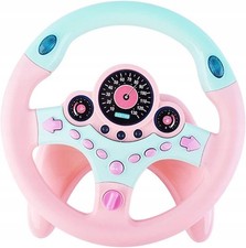 Fahrsimulator für Kinder ab 3 Jahren, Lernspielzeug, Lenkrad mit Geräuschen