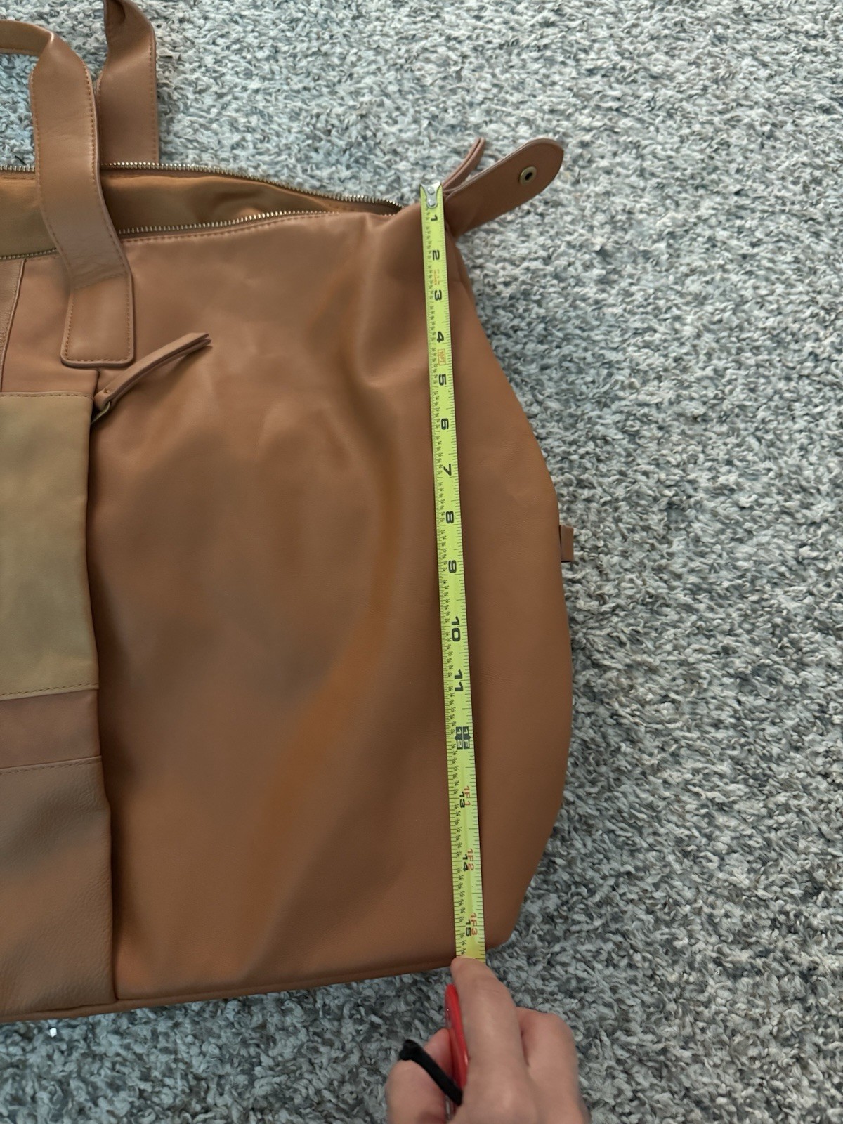 Universal Thread Patchwork Travel Bag - image 17