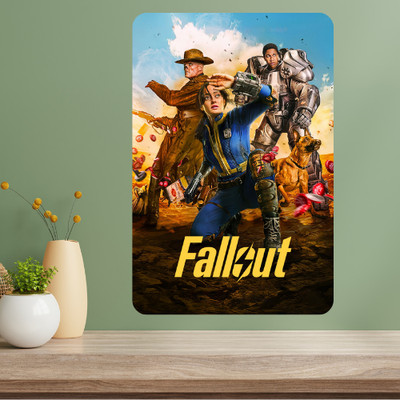 Fallout TV Show Metal Poster Sign