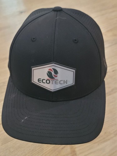 EcoTech Black Snapback Hat Cap by Branded Bills