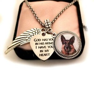 german shepherd pendant