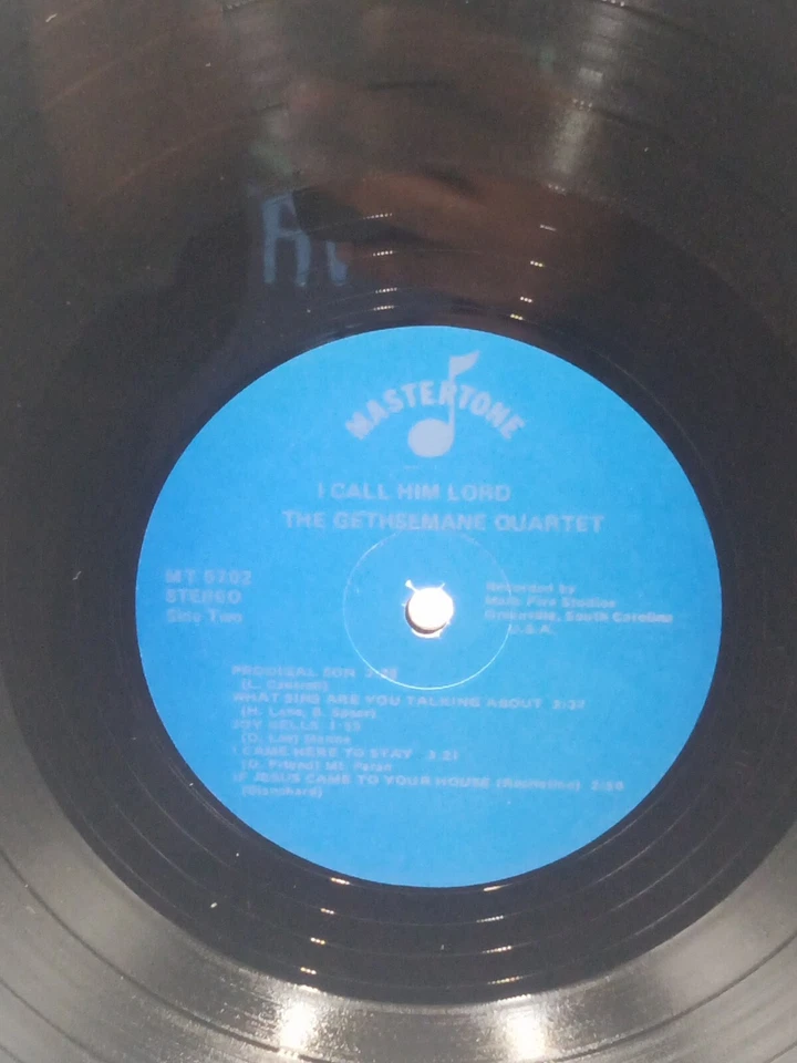 BOXDG40 The Gethsemane Quartet - I Call Him Lord LP, Album Mastertone (4) MT 57 - Image 3 of 4
