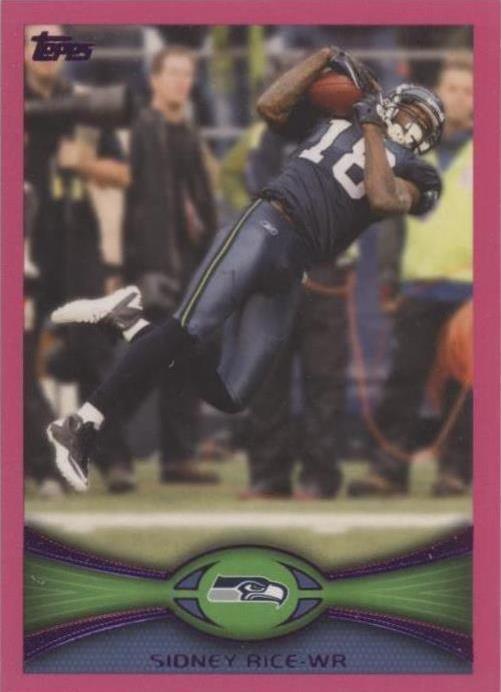 2012 Topps - Sidney Rice #94 Pink BCA /399 for sale online | eBay
