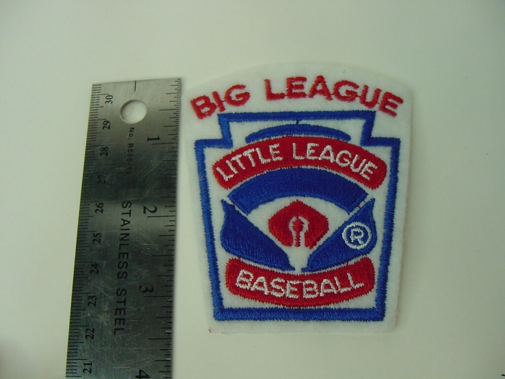 BIG LEAGUE LITTLE LEAGUE BASEBALL PATCH eBay