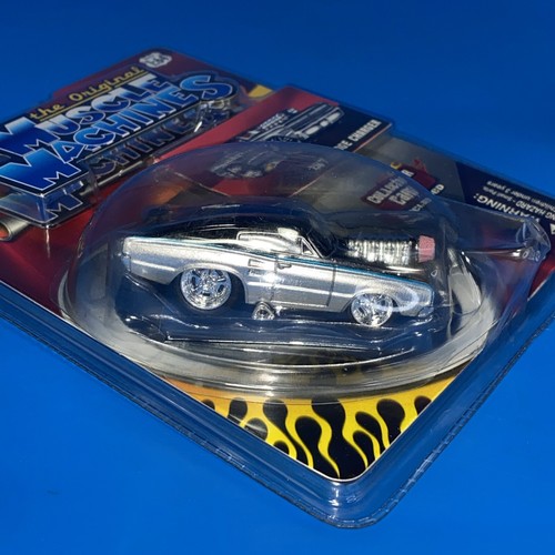 The Original Muscle Machines 1967 Dodge Charger Black & Silver Rare - Picture 7 of 8