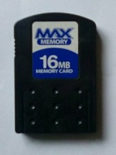 Playstation 2 Two PSTwo PS2 PS Memory Card 16MB Max Memory Blue Label
