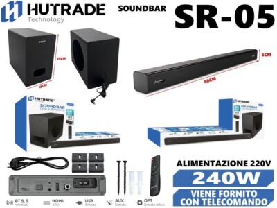 Telecomando Universale Per Soundbar - Ricambio Per Sony HT-CT390, HT-RT3, SA-CT390, SA-WCT390. Telecomando Sostitutivo In ABS Con Portata 8m, Batterie Escluse. - 3