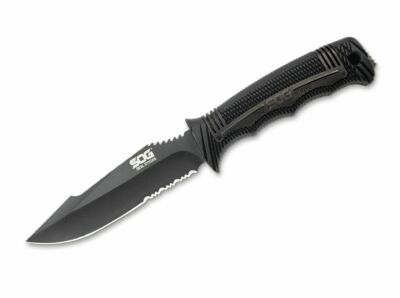 SOG Seal Strike Black Special Fahrtenmesser Messer Einsatzmesser   02SG017