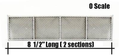 CHAIN LINK Fencing   CHAIN LINK Fencing approx 8.5 Inches O Scale detailing
