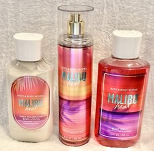 Bath  Body Works Malibu Heat Fine Mist, Body Lotion, Shower Gel Malibu Heat New