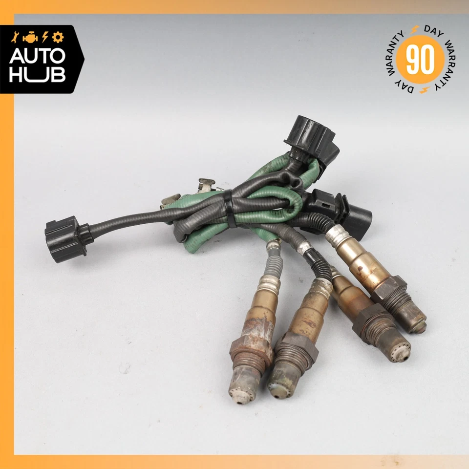 Mercedes W164 ML350 S550 CL550 кислорода O2 датчик лямбда набор из 4 0045420818 OEM - Изображение 2 из 4