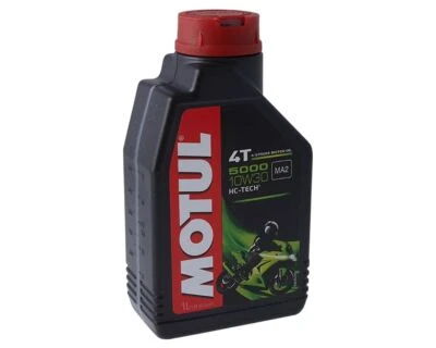 Huile moteur MOTUL 4T 10W30 5000 4 temps 5 litres - Photo 1/2