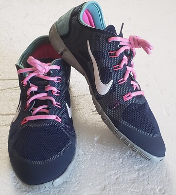 Nike Womens Free Bionic 599269-403 Blue Running Shoes Sneakers Size 8