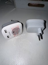 2-Pack UK Ireland Travel Plug Adapter, VINTAR International Power Adaptor USB