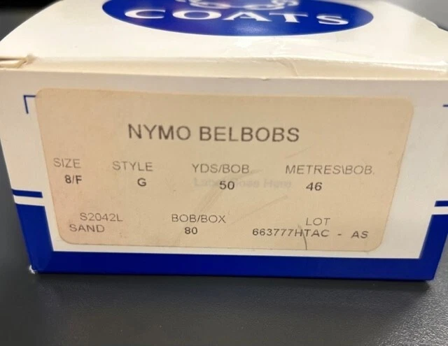 COATS nymo industrial thread belbobs - Image 3 of 4