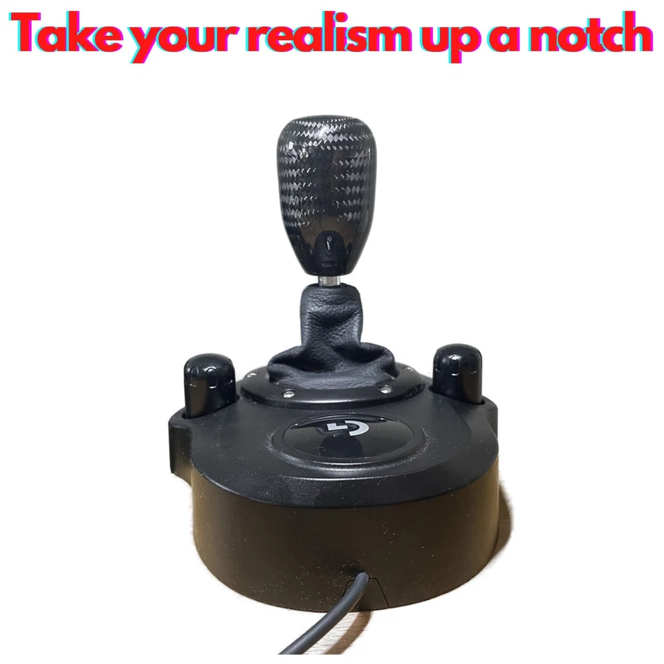 Carbon Fibre Gear Knob Logitech G27/G29/G920/G923 Gear knob shifter solution - Image 3 of 4