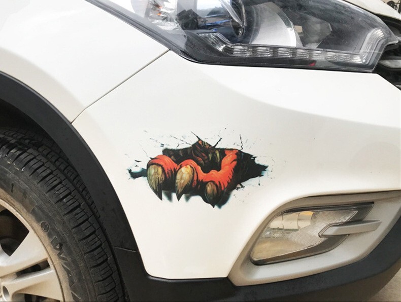 Bullet Hole Fake Gunshot Car Truck Laptop Door Window Bumper Vinyl