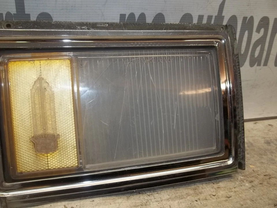 77-79 Cadillac Deville Fleetwood Marcador Izquierdo Esquina Señal de Giro Lámpara Bisel de Luz Foto 4 de 4