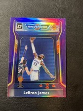 2020-21 Panini Donruss Optic Air Defense Purple Holo Lebron James #3 Lakers