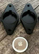 2 Pack - Diamond Mount Adapter Holder Case  Compatible with Apple Airtag