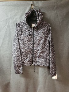 leopard print windbreaker
