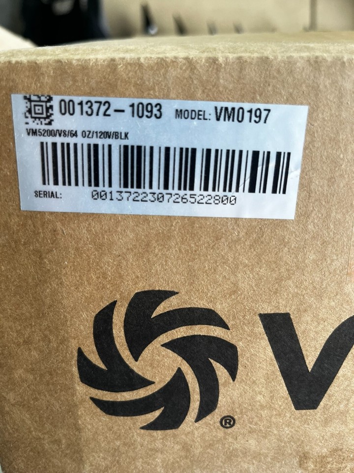 Vitamix 5200 Blender Pro Grade Container 64oz VM0197 Black eBay