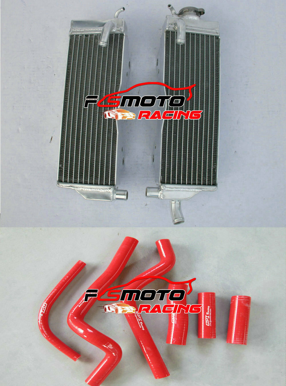Blue Hose + Aluminum Radiator For Honda CR500 CR500R CR 500 R 500R 1989 ...